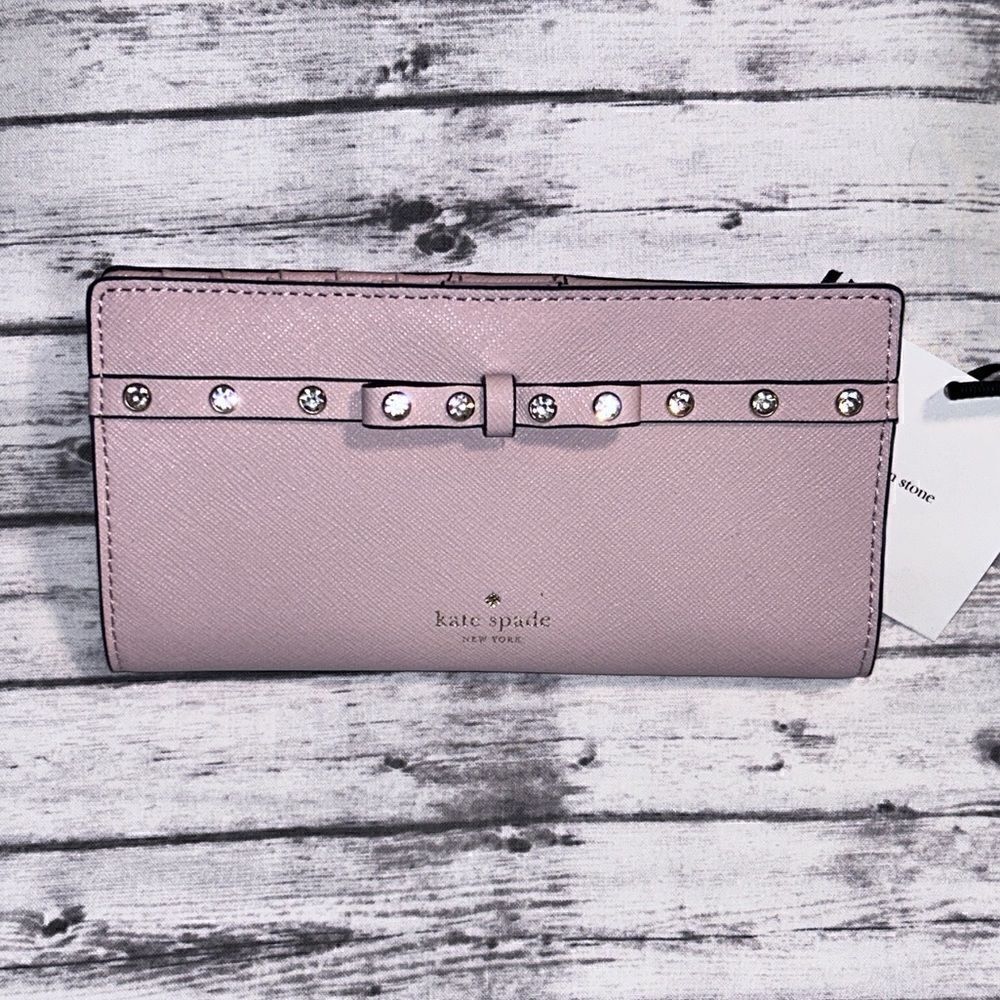 Kate Spade New York Laurel Way Jeweled Stacy wallet
